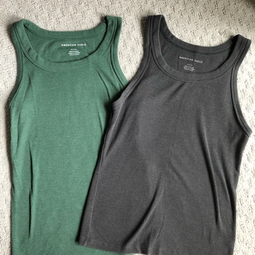 AE High Neck Tank Tops (2)